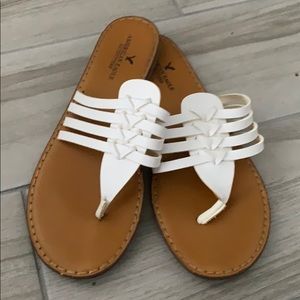 American Eagle Sandals White size 8